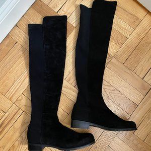 Stuart weitzman black boots 10.5m